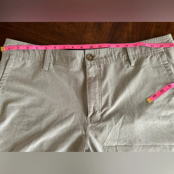 O’Neill RESERVE HEATHER 21" HYBRID SHORTS Khaki Sz 38 - Picture 10 of 12